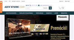 Desktop Screenshot of adivstore.com